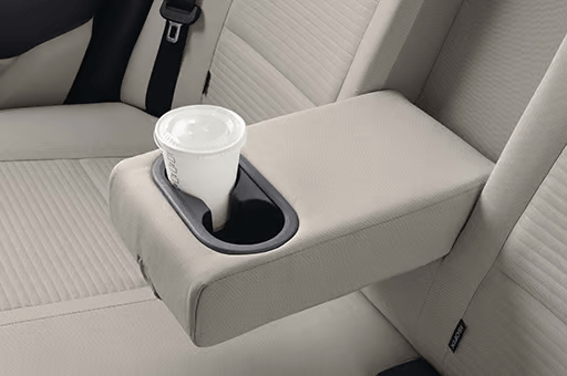 Hyundai Aura rear center armrest with cup holder